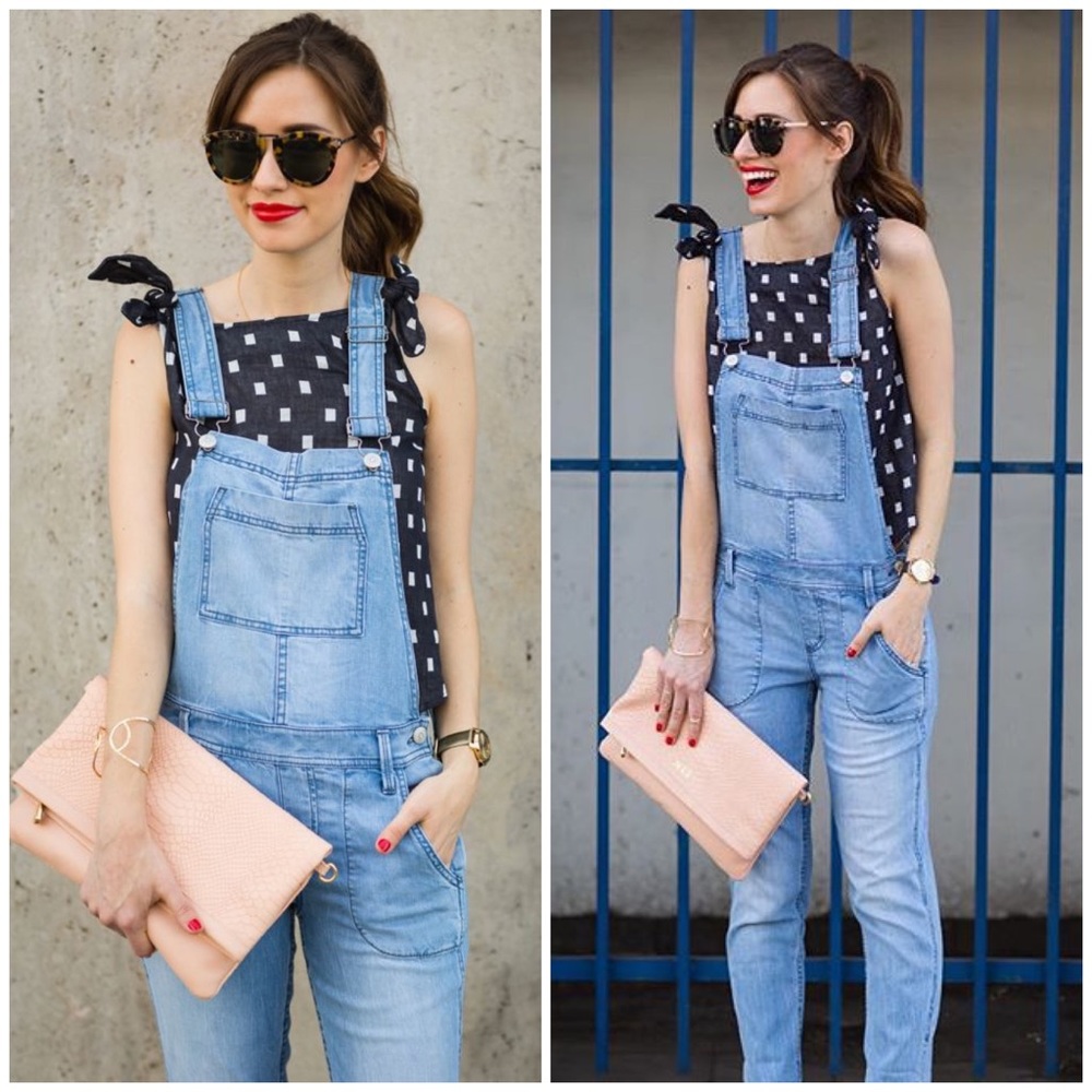 Anthropologie Level 99 Crossback Lily Overalls